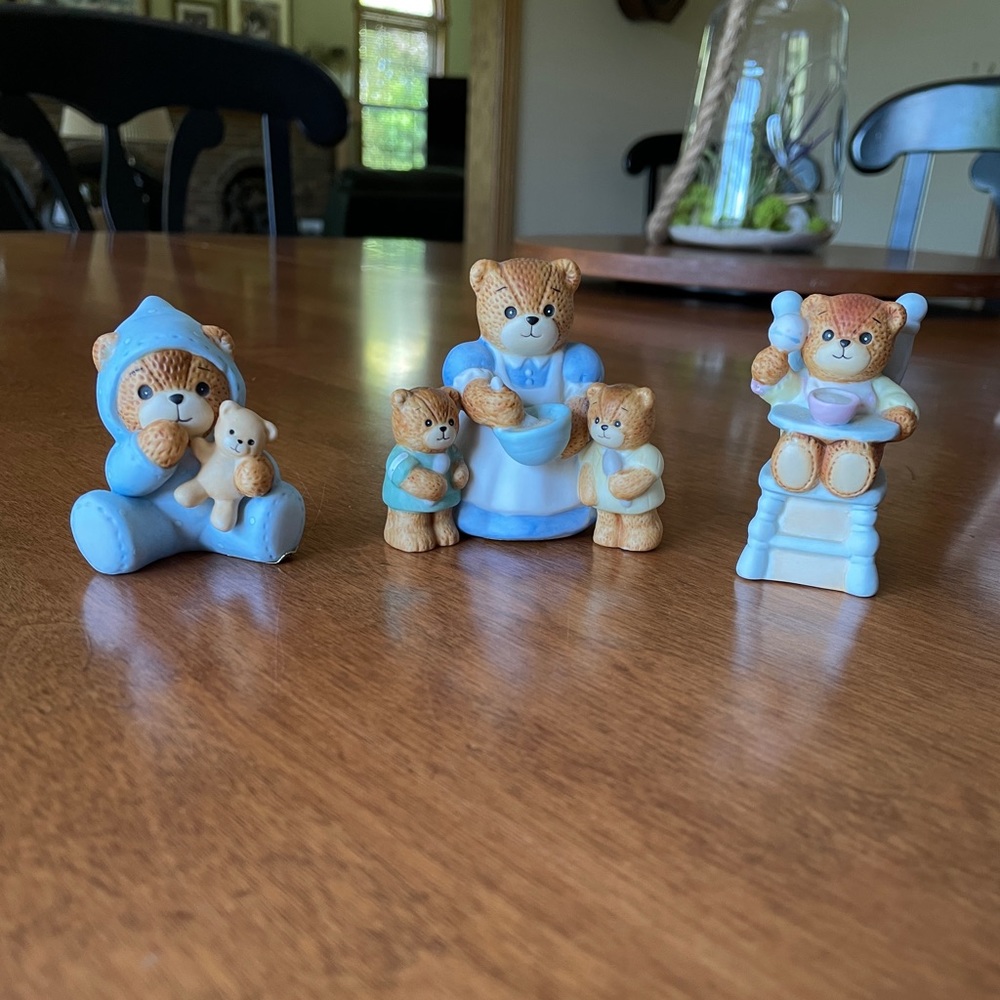 Vintage Set of 3 Lucy & Me Bears - Lucy Rigg for Enesco